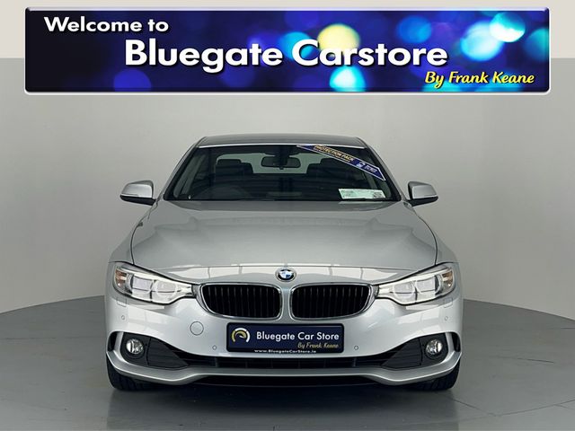 Image for 2016 BMW 4 Series 420I SE 184BHP**BLACK LEATHER INTERIOR**FRONT HEATED SEATS**DRIVE MODES**MULTIFUNCTIONAL STEERING WHEEL**DIGITAL MEDIA DISPLAY**BLUETOOTH**KEYLESS START**PARKING SENSORS**FINANCE AVAILABLE**