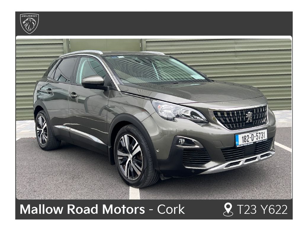 Image for 2018 Peugeot 3008 ALLURE 1.6 BLUE HDI 120 4 4DR