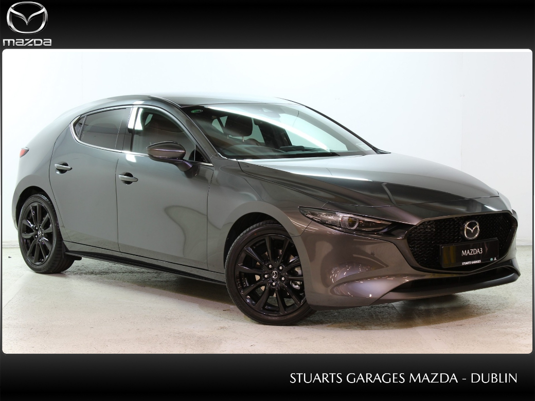 Image for 2021 Mazda Mazda3 SKY-X M Hybrid GT Sport RED 5D 180PS: BURGUNDY LEATHER HEATED ELECTRIC MEMORY SEATS, BOSE SOUND SYSTEM, ADAPTIVE LED LIGHTING, PRIVACY GLASS, KEYLESS