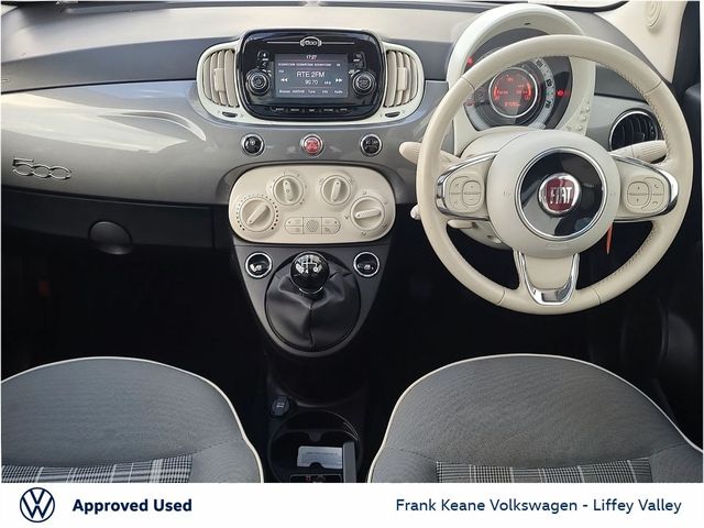 Image for 2018 Fiat 500 LOUNGE 1.2 69BHP 