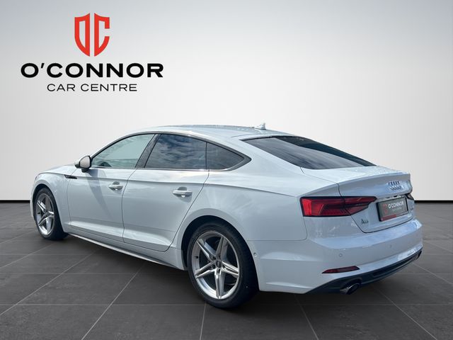 Image for 2017 Audi A5 Clean in white, quick when it counts. this A5 does both