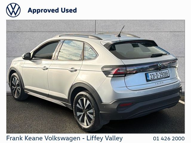 Image for 2023 Volkswagen Taigo LIFE 1.0 TSI 95HP *REFLEX SILVER* *ABERDEEN ALLOYS**REAR VIEW CAMERA* *ONE OWNER* *PCP FINANCE AVAILABLE* *CARPLAY & ANDROID AUTO*