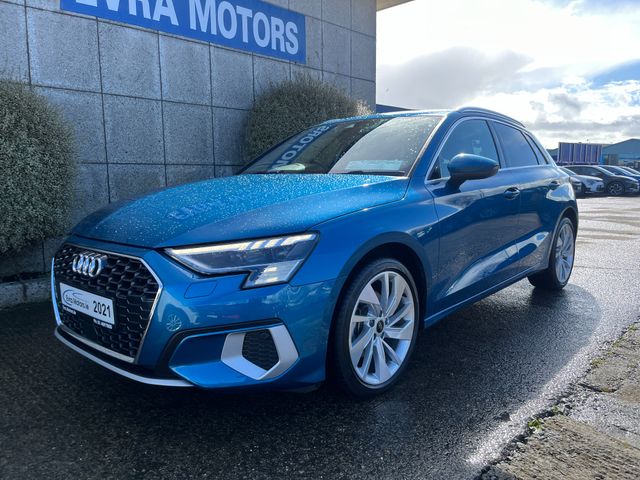 Image for 2021 Audi A3 SPORTBACK FIRST EDITION AUTOMATIC 1.0 PETROL //HIGH SPEC//HEATED ELECTRIC SEATS//ADAPTIVE CRUISE CONTROL//KEYLESS ENTRY//REVERSE CAMERA//