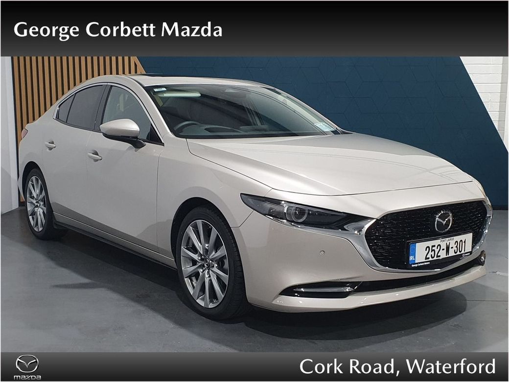 Image for 2025 Mazda Mazda3 2.0L e-SkyactivX 186PS 6MT FWD Exclusive-Line SUNR - Demo (From €132 per week)