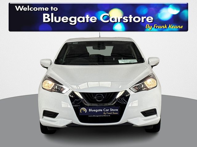 Image for 2018 Nissan Micra 1.0 SV**NEW NCT**SEMI DIGITAL DASH**MULTIFUNCTIONAL STEERING WHEEL**TOUCH SCREEN MEDIA DISPLAY**BLUETOOTH**AIR CONDITIONING**BLACK CLOTH INTERIOR**FINANCE ARRANGED**16"ALLOYS**