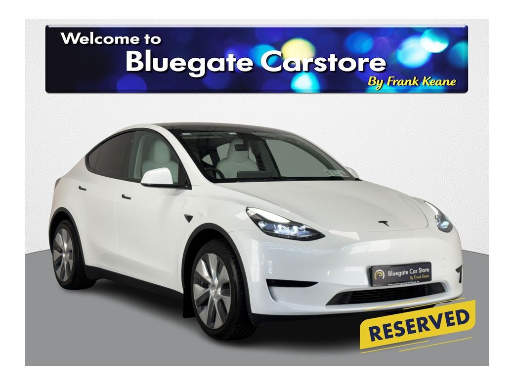 Image for 2023 Tesla Model Y RWD 5DR AUTO **HEATED SEATS**CRUISE CONTROL**BLINDSPOT CAMERAS**REVERSE CAMERA**LARGE TOUCHSCREEN INFOTAINMENT**WHITE ON BLACK INTERIOR**LANE ASSIST**ELECTRONIC PARKING BRAKE**BLUETOOTH**ISOFIX**