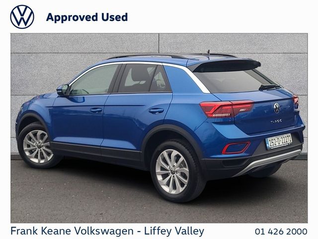 Image for 2025 Volkswagen T-Roc EDITION 75 1.0TSI 116BHP *RAVENNA BLUE* *DELIVERY KMS* *PRIVACY GLASS* *REAR VIEW CAMERA* *APPLE CAR PLAY/ANDRIOD AUTO* *AIR CONDITIONING* *AUTO LIGHTS/WIPERS* *DIGITAL COCKPIT* *PCP AVAILABLE*