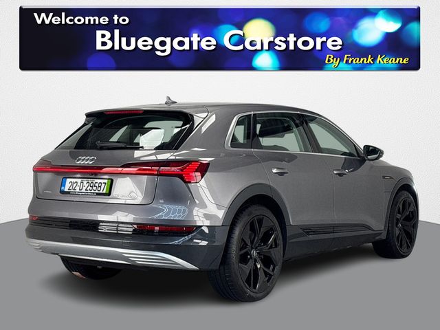 Image for 2021 Audi e-tron TECHNIK 50 QUATTRO**NEW 22'' BLACK ALLOYS**HEATED LEATHER SEATS**TOUCH SCREEN MEDIA DISPLAY**APPLECARPLAY**REVERSE CAMERA**DRIVE SELECT MODES**ELECTRIC TAILGATE**MULTIFUNCTIONAL STEERING WHEEL**