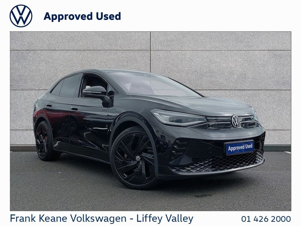 Image for 2023 Volkswagen ID.5 77kWh GTX 299HP *NARVIK BLACK ALLOYS* *MYTHOS BLACK METALLIC* *CARPLAY & ANDROID AUTO* *PCP FINANCE AVAILABLE*