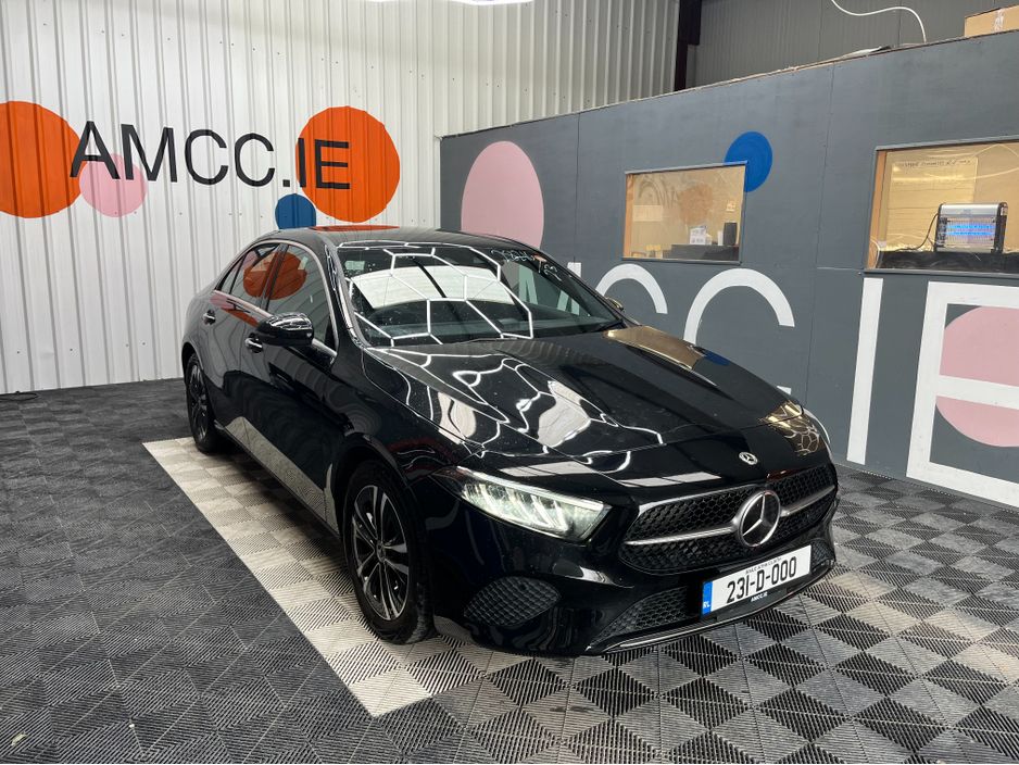 Image for 2023 Mercedes-Benz A Class €33950 2023 MERCEDES-BENZ A180 1.4 AUTOMATIC / CRUISE CONTROL / REVERSE CAMERA / ELECTRIC MEMORY & HEATED SEATS / PADDLE SHIFTERS AND MORE