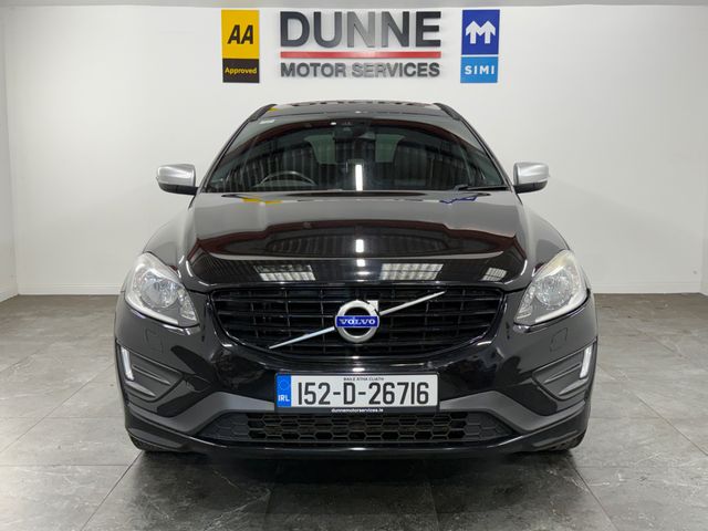 Image for 2015 Volvo XC60 **D4 **R-DESIGN **181BHP **DIGITAL CLUSTER **HEATED HALF LEATHER HALF ALCANTARA SEATS **DIGITAL RADIO **HEATED HALF LEATHER HALF ALCANTARA SEATS **CRUISE CONTROL **LED HEADLIGHTS / TAILIGHTS **18" DIA