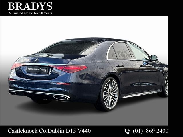 Image for 2022 Mercedes-Benz S Class S350d AMG--Driver Assistance Package, Nappa Leather, 21" Multispoke Alloys 