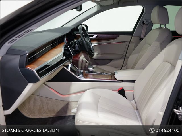 Image for 2021 Audi A6 Limousine 40 TDI 204HP S-tronic SE 4DR *MYTHOS BLACK METALLIC WITH CREAM LEATHER INTERIOR*