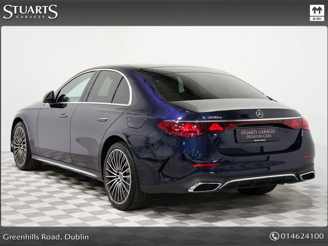Image for 2024 Mercedes-Benz E 300 AMG Edition Plus *IRISH CAR*NAUTIC BLUE METALLIC WITH BEIGE LEATHER*