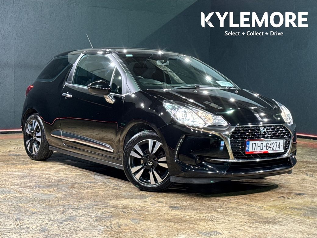 Image for 2017 Citroen DS3 MANUAL 1.2 - DIAMOND CUT ALLOY WHEELS - A/C HEATING CONTROLS 