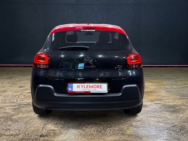 Image for 2019 Citroen C3 1.2 AUTOMATIC - JCC (JEAN-CHARLES DE CASTELBAJAC) PLUS LIMITED EDITION - UPGRADED ALLOYS - BLACK/RED TWO TONE - YELLOW/BLUE INSERTS