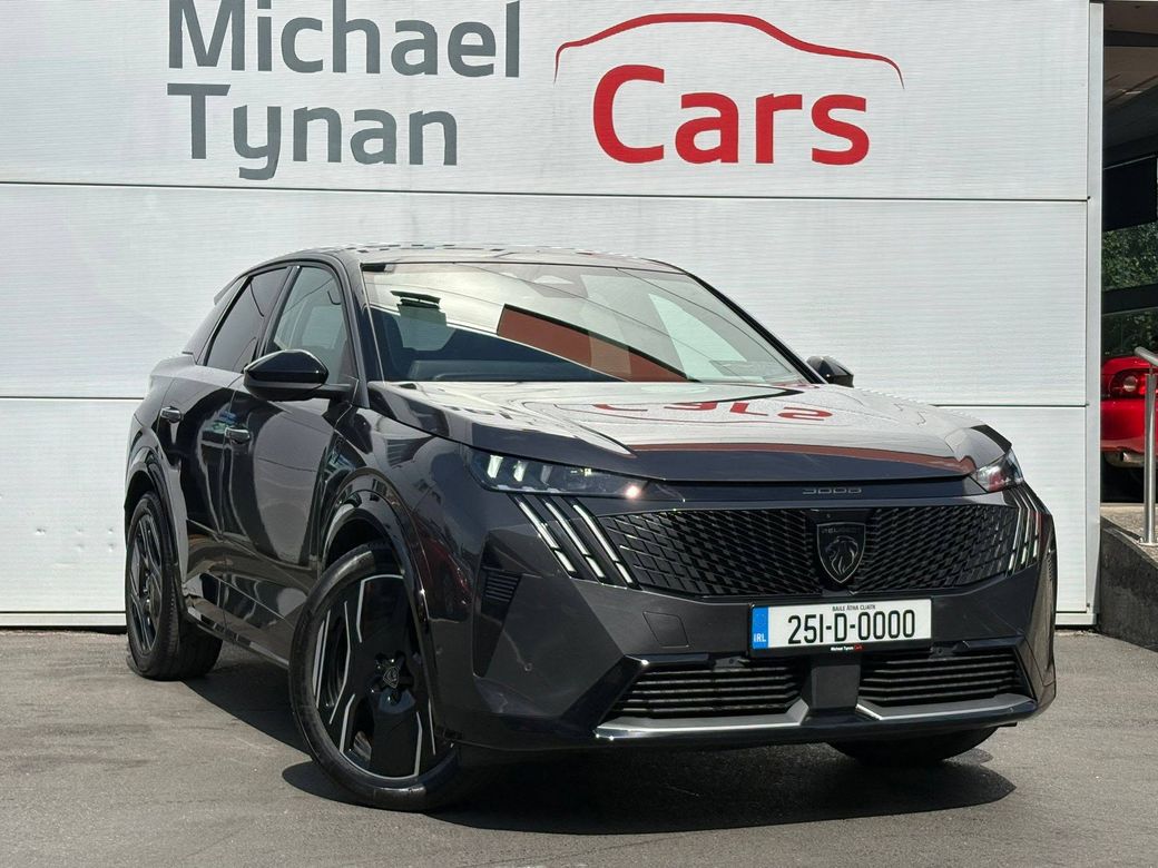 Image for 2025 Peugeot 3008 GT Line 73kwh Auto (210bhp) Tinted Glass, 20" Alloys, Camera, CarPlay, 1/2 Leather - First Registered March 2025 - Trade in Price €32, 888