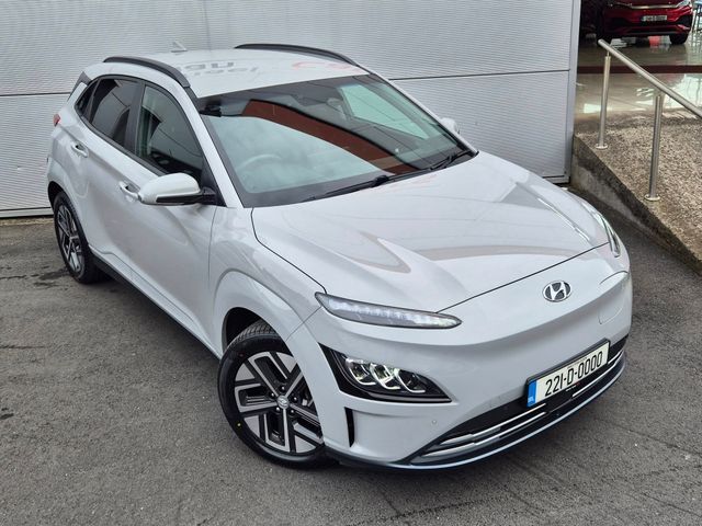 Image for 2022 Hyundai Kona Premium 64kWh Auto (Range 450km) Wireless Phone Charger + Heated Front Seats - First Registered December 2022 - Trade in Price €20, 999.