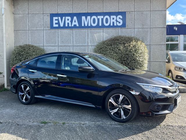 Image for 2021 Honda Civic PREMIUM SALOON 1.0 PETROL MANUAL //HIGH SPEC//FULL HONDA HISTORY//FULL LEATHER HEATED SEATS//REVERSE CAMERA//SAT NAV//SUNROOF//KEYLESS ENTRY//