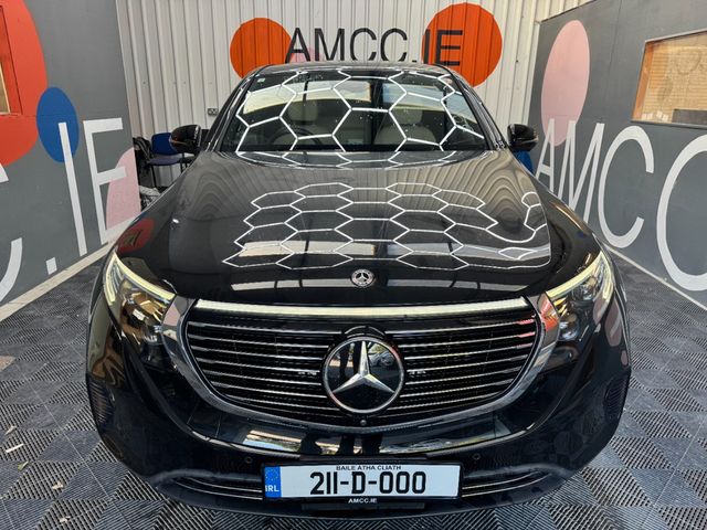 Image for 2021 Mercedes-Benz EQC 2021 MERCEDES-BENZ EQC400 4MATIC AUTOMATIC/ CRUISE CONTROL / 360 CAMERA / ELECTRIC MEMORY & HEATED SEATS / PADDLE SHIFTERS / AMBIENT LIGHTS / APPLE CARPLAY AND MORE
