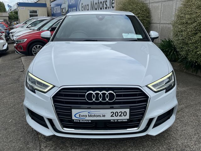 Image for 2020 Audi A3 S-LINE HATCHBACK AUTOMATIC 1.4 PETROL //HIGH SPEC//LOW MILES//HALF LEATHER HEATED SEATS//REVERSE CAMERA//KEYLESS ENTRY//ADAPTIVE CRUISE CONTROL//