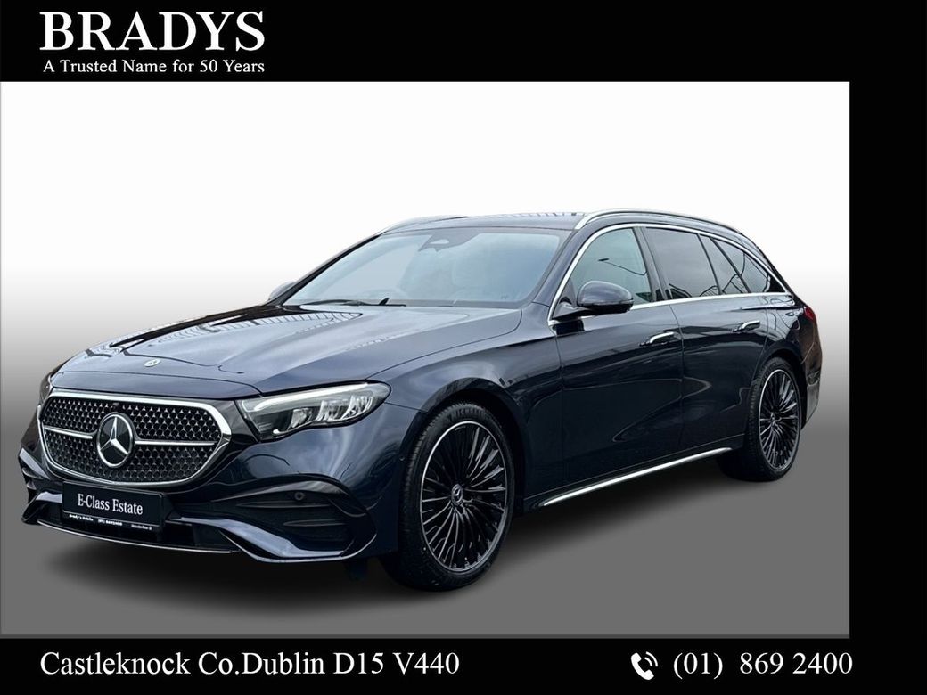 Image for 2026 Mercedes-Benz E Class E 300de Estate AMG Plus--20" Black Multispoke Alloys
