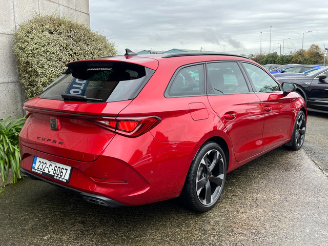 Image for 2023 Cupra Leon ESTATE AUTOMATIC 2.0 DIESEL //LOW MILES//HALF LEATHER HEATED SEATS//SAT NAV//ADAPTIVE CRUISE CONTROL//REVERSE CAMERA//HEATED STEERING WHEEL//KEYLESS ENTRY//