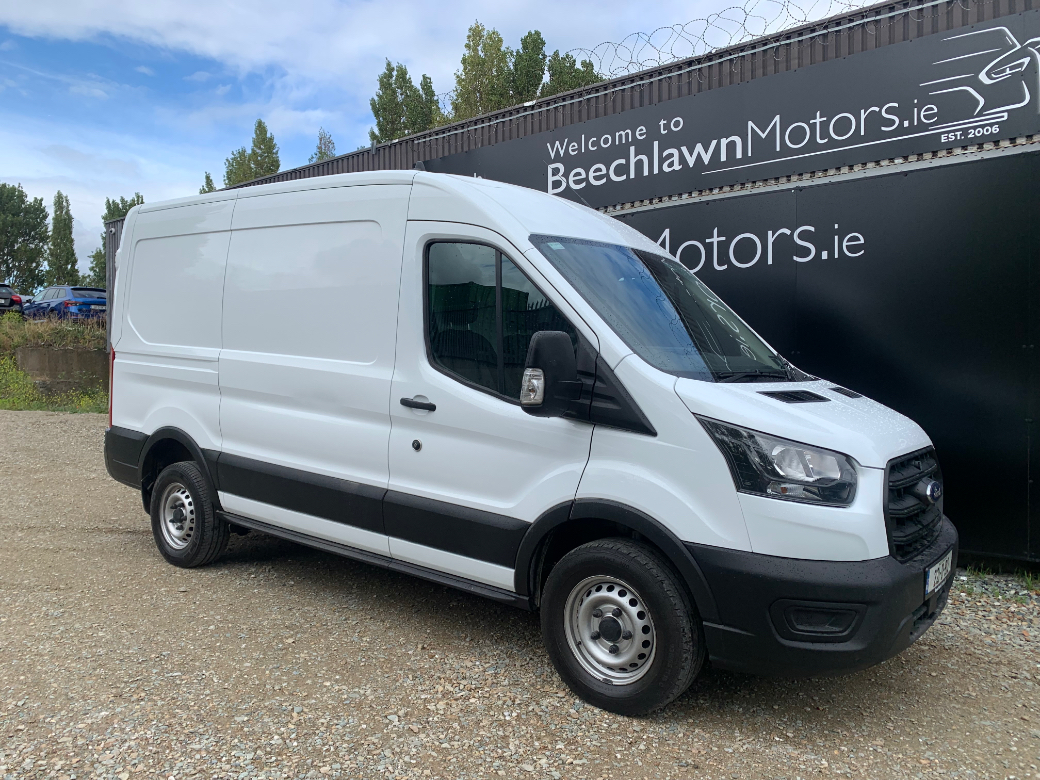Image for 2022 Ford Transit 2.0 TDCI 130 PS MWB MED ROOF // PRICE EXCL. VAT // ONE OWNER // FULL SERVICE HISTORY // EXCELLENT CONDITION // 