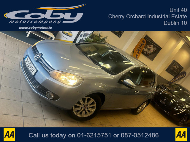 Image for 2012 Volkswagen Golf 1.2 5DR AUTO. NCT, Alloy Wheels, Air Conditioning, Irish Radio, Auto Lights/Wipers, Folding Rear Seats, Bluetooth, Full Electrics, FSH, &amp; more.