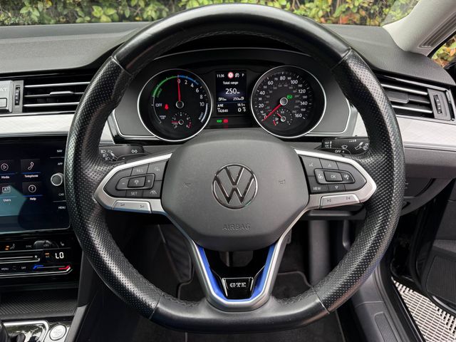 Image for 2021 Volkswagen Passat GTE 1.4 HYBRID AUTO // MAIN DEALER SERVICE HISTORY // LEATHER HEATED SEATS // APPLE CARPLAY/ANDROID AUTO