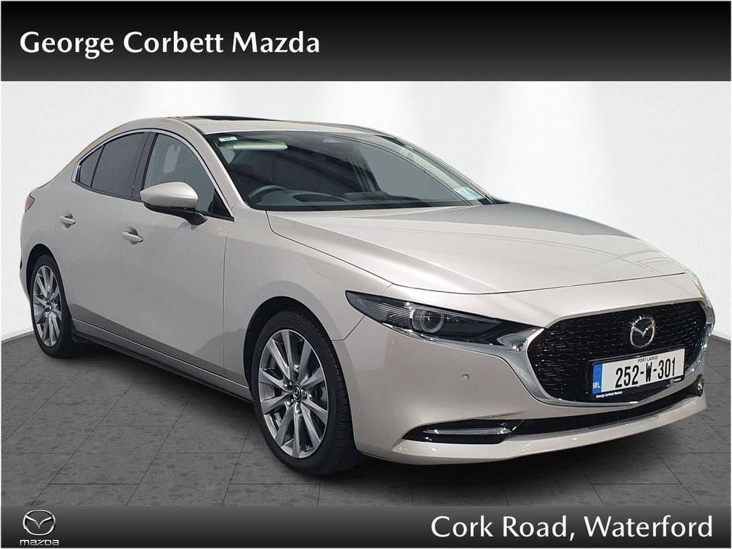 Image for 2025 Mazda Mazda3 2.0L e-SkyactivX 186PS 6MT FWD Exclusive-Line SUNR - Demo (From €112 per week)