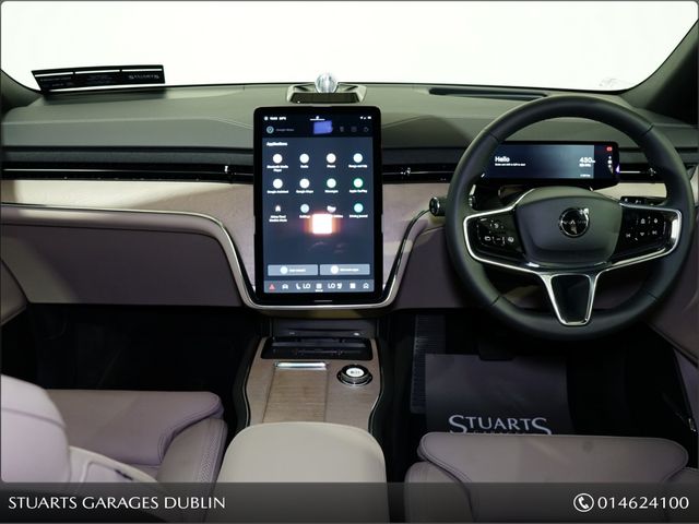 Image for 2026 Volvo EX90 EX90 ULTRA PERFORMANCE TWIN MOTOR: 7 SEATS, ONYX BLACK METALLIC WITH CARDAMOM LEATHER, TOW PACK, 22” ALLOYS, AIR SUSPENSION, BOWERS AND WILKINS 