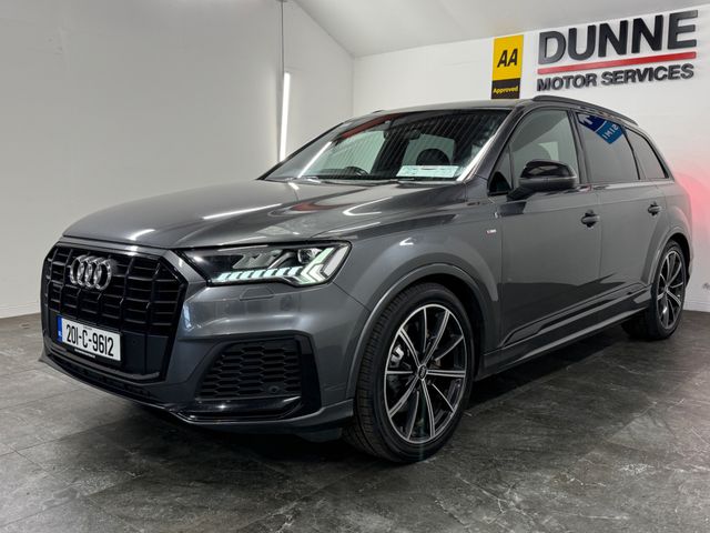 Image for 2020 Audi Q7 **COMMERCIAL 3.0 QUATTRO BLACK EDITION **2 KEYS **PAN SUN ROOF **FLAT BOTTOM MULTI FUNCTION STEERING WHEEL **DIGITAL CLUSTER **ADAPTIVE CRUISE CONTROL **MULTI DRIVE MODES **DIGITAL BLUETOOTH RADIO **