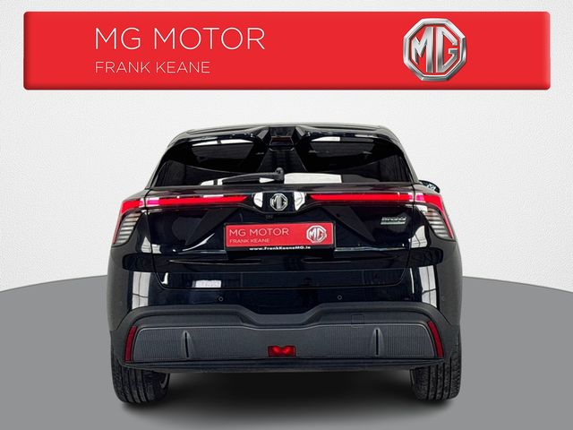 Image for 2025 MG MG4 EXCLUSIVE LR**HEATED HALF LEATHER SEATS**HEATED MULTIFUNCTION STEERING WHEEL**REVERSE CAMERA**360 DEGREE CAMERAS**PARKING SENSORS**DIGITAL DASH**APPLE CARPLAY**CRUISE CONTROL**KEYLESS START**ISOFIX**