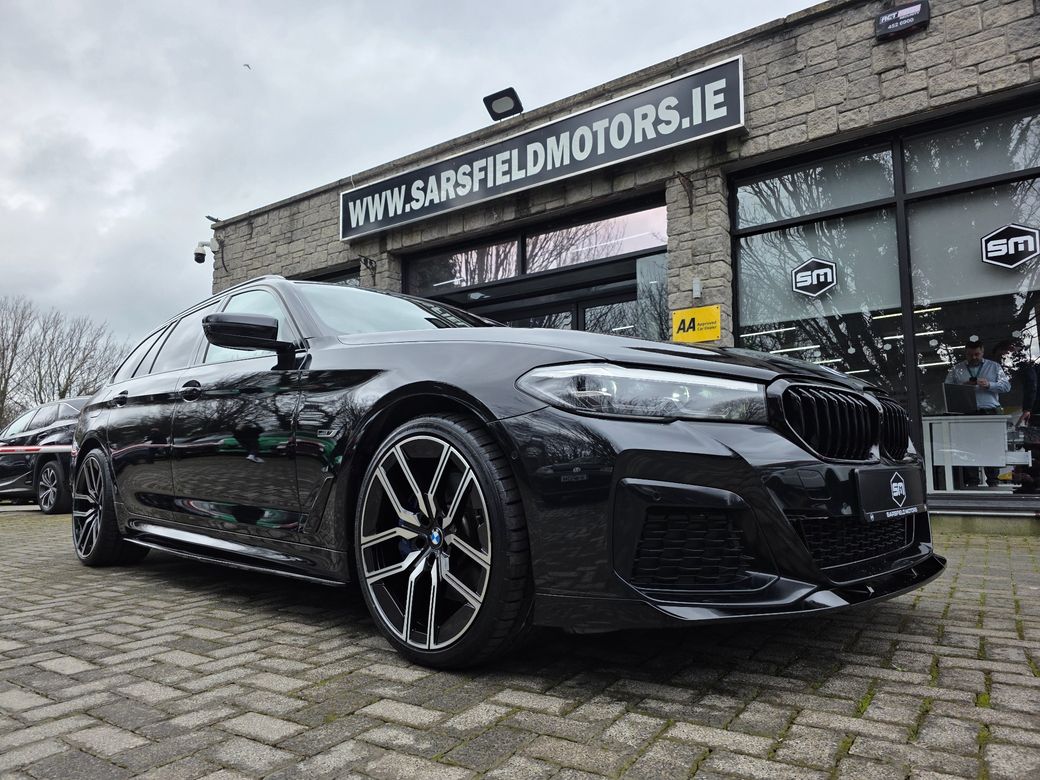 Image for 2021 BMW 5 Series 530E M-SPORT TOURING AUTO PHEV. FSH. FINANCE ARRANGED. SIMI. AA APPROVED.