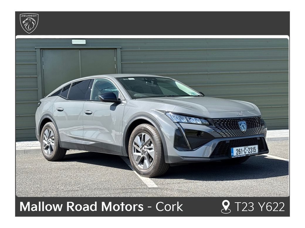 Image for 2026 Peugeot 408 ALLURE HYBRID 145BHP S