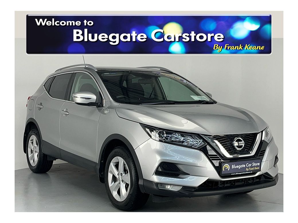 Image for 2020 Nissan Qashqai 1.3**SEMI DIGITAL DASH**PANORAMIC ROOF**TOUCH SCREEN MEDIA**DUAL CLIMATE CONTROL**REVERSE CAMERA**MULTIFUNCTIONAL STEERING WHEEL**BLACK CLOTH INTERIOR**ELECTRIC HANDBRAKE**FINANCE AVAILABLE**
