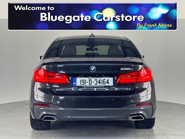 Image for 2019 BMW 5 Series 530E IPERFORMANCE HYBRID M SPORT AUTO**FRONT HEATED ELECTRIC SEATS**CREAM LEATHER INTERIOR**HARMON KARDON SOUND SYSTEM**MEDIA DISPLAY**REVERSE CAMERA**PARKING SENSORS**DRIVE MODES**