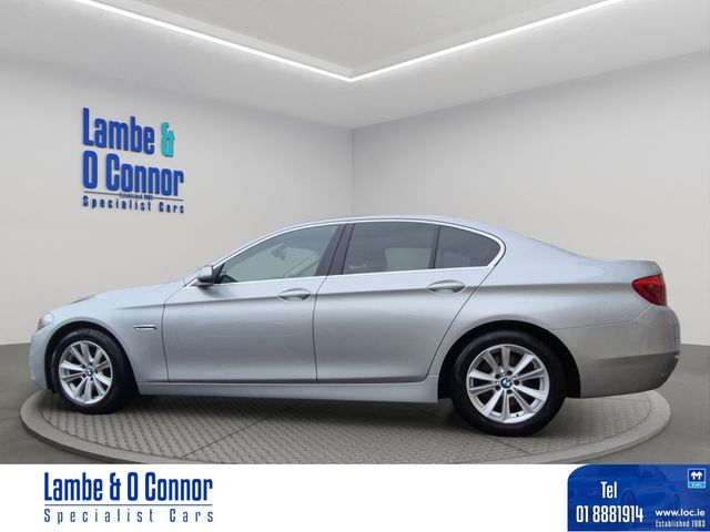 Image for 2016 BMW 5 Series 520d SE AUTOMATIC * SILVER / BLACK LEATHER * LOW KMS * SAT NAV * SERVICE HISTORY * BEST AVAIABLE * 