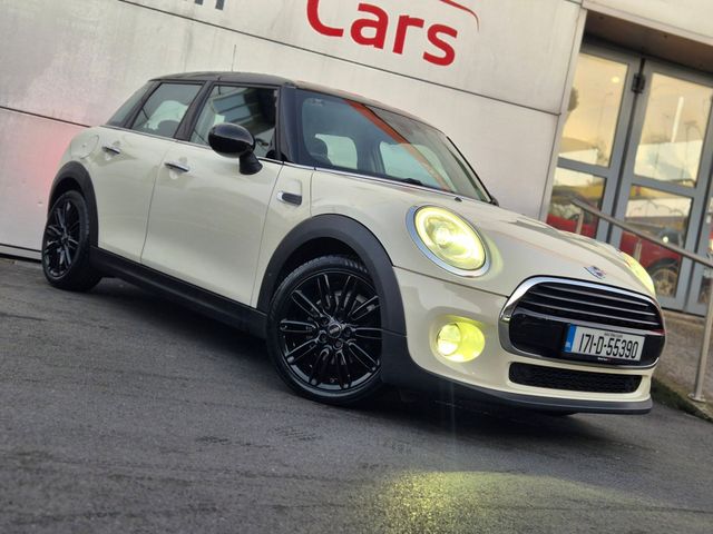 Image for 2017 Mini Cooper 1.5 Petrol 5 Door, Manual, Tinted Glass, 17" Gloss Black Alloys, Climate Control, 1/2 Leather - First Registered in June 2017 - Trade in Price €13, 888.