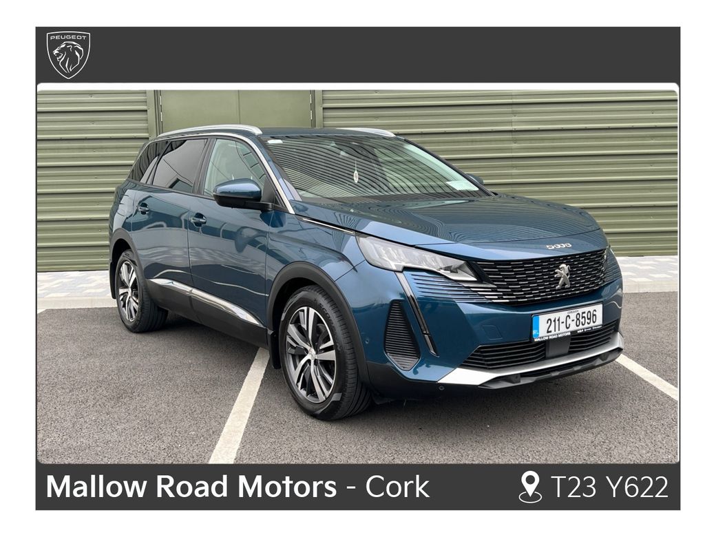 Image for 2021 Peugeot 5008 FL ALLURE PACK 1.5 BLUE H HDI 13