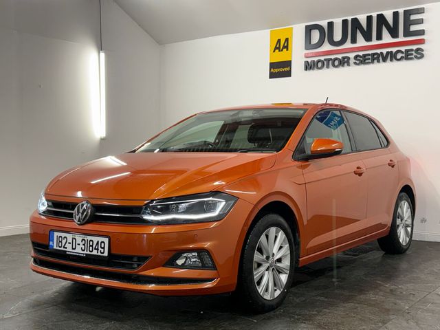 Image for 2018 Volkswagen Polo **HIGHLINE MODEL**VERY LOW MILEGE **APPLE CAR PLAY **ANDROID CAR PLAY **2 KEYS **16'' BRUSHED SILVER WHEELS **MULTI FUNCTION STEERING WHEEL **AUTO HEAD LIGHTS **AUTO WIPERS **BLACK FABRIC SEATS **