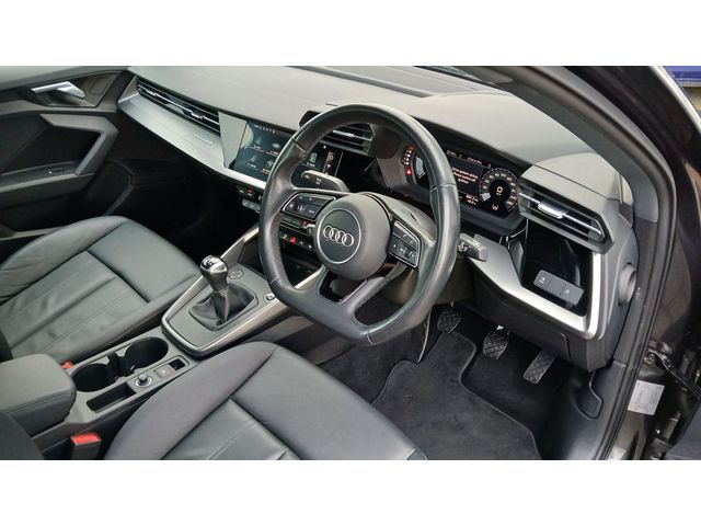 Image for 2023 Audi A3 SE 30 TDI 116HP **HEATED FRONT SEATS, LEATHER INTERIOR, APP CONNECT** 