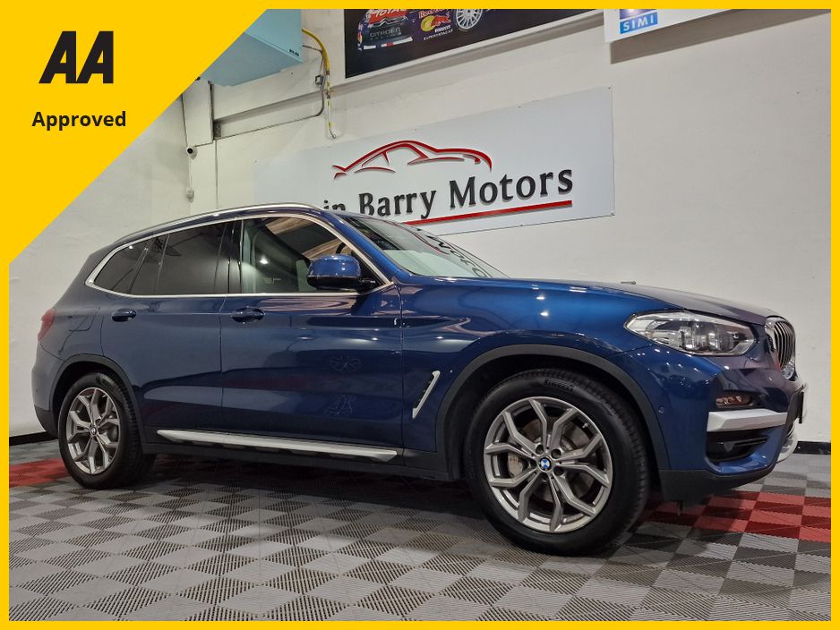 Image for 2021 BMW X3 30E XLINE X-DRIVE AUTOMATIC **ONE OWNER / APPLE CARPLAY / CRUISE CONTROL / ELECTRIC BOOTLID / FULL BLACK LEATHER / HEATED FRONT SEATS / SAT NAV / REVERSE CAMERA / FULL BMW SERVICE RECORD**