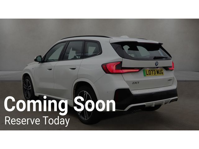 Image for 2023 BMW iX1 30 M SPORT X-DRIVE AUTOMATIC **ONE OWNER / TOP SPEC / APPLE CARPLAY / COMFORT ACCESS / ELECTRIC BOOTLID / HEATED FRONT SEATS / REVERSE CAMERA / WIRELESS PHONE CHARGING / BMW WARRANTY UNTIL 12/2026**