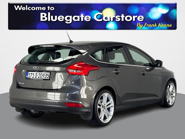 Image for 2017 Ford Focus ZETEC 1.0 ECOBOOST 100PS 4DR **18 INCH ALLOY WHEELS**PARKING SENSORS REAR**FULL BLACK CLOTH INTERIOR**USB CHARGING PORT**SMALL INFOTAINMENT SYSTEM**AUTO START/STOP**ISOFIX**SPARE TYRE**