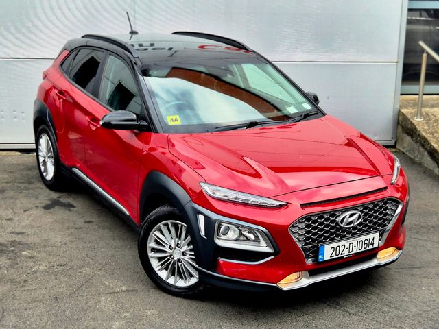 Image for 2020 Hyundai Kona Executive 2 Tone, Privacy, 17" Alloys, Sensors, Camera, CarPlay, Cruise Control - First Registered in August 2022 - Trade in Price €14, 999