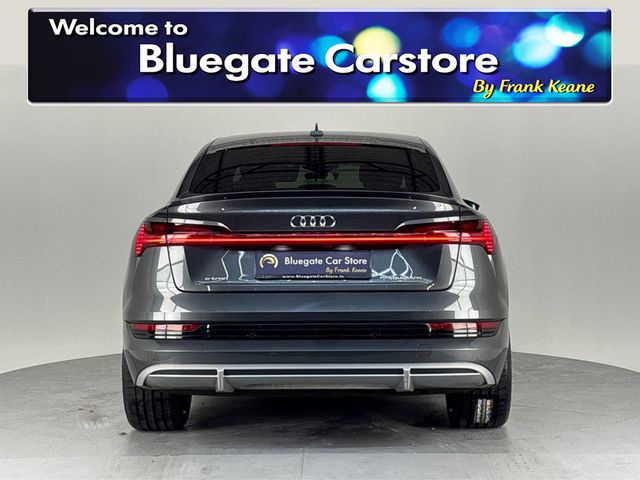 Image for 2022 Audi e-tron S LINE 55 QUATTRO**NEW 22" BLACK ALLOYS**HEATED LEATHER**DIGITAL DASH**TOUCHSCREEN MEDIA**APPLE CAR PLAY**DUAL CLIMATE**DRIVE MODES**MULTIFUNCTIONAL STEERING WHEEL**CRUISE CONTROL**REVERSE CAMERA**