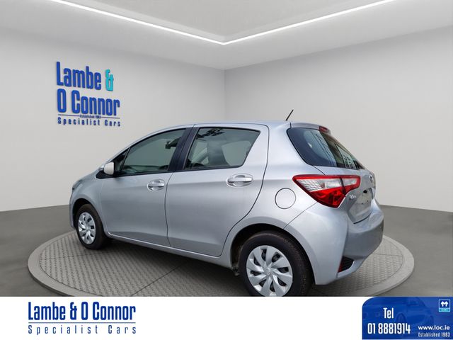 Image for 2019 Toyota Yaris 1.0 AUTOMATIC * SILVER MET * VERY LOW MILES *REVERSE CAMERA *LANE ASSIST * IMMOBILISER * 