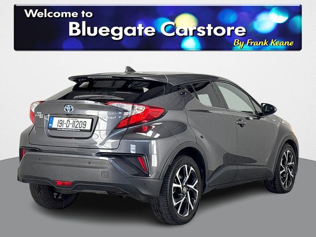 Image for 2019 Toyota C-HR HYBRID SPORT 4DR AUTO**MULTIFUNCTIONAL STEERING WHEEL**TOUCH SCREEN MEDIA DISPLAY**FRONT HEATED SEATS**BLACK CLOTH INTERIOR**REVERSE CAMERA**DUAL CLIMATE CONTROL**FINANCE ARRANGED**ISOFIX**
